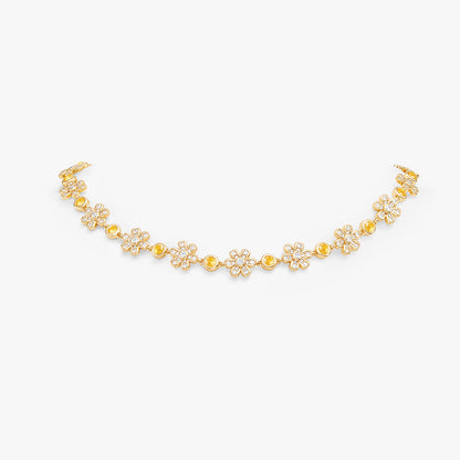 Daisy Full Bloom Choker Necklace (Shipping from March 21th)