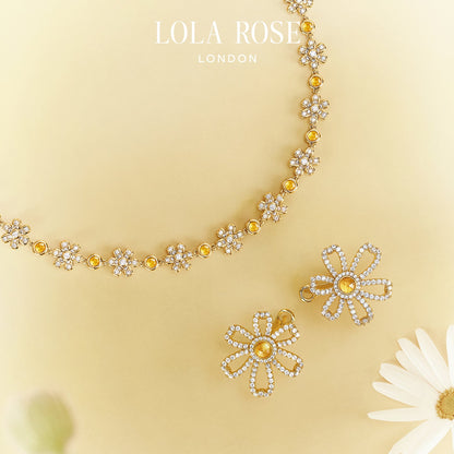 Daisy Full Bloom Choker Necklace (Shipping from March 21th)