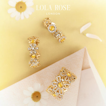 Daisy Mini Band Ring (Shipping from March 21th)